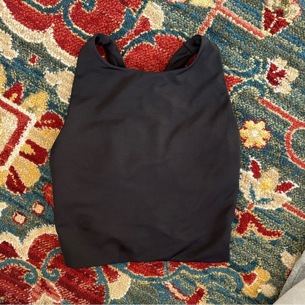 Black Strappy Top - Picture 6 of 7